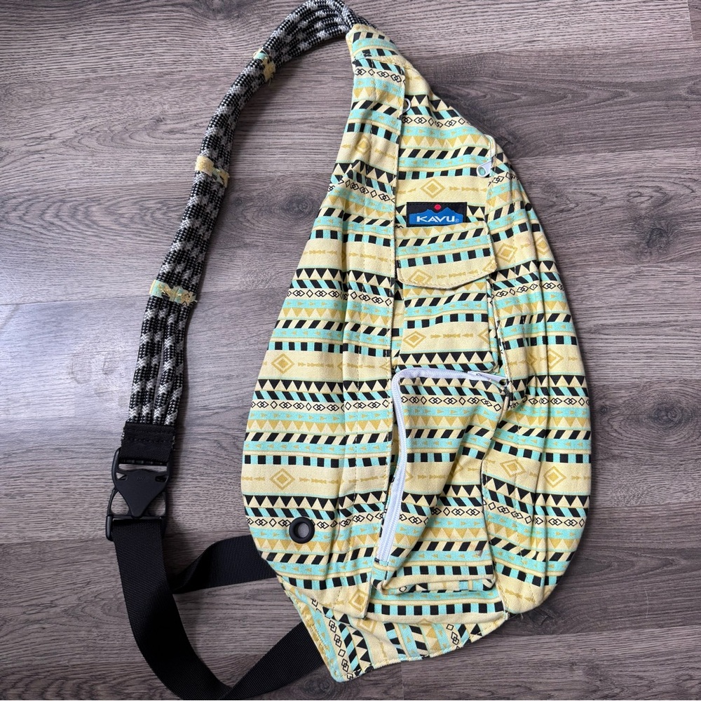 Kavu Gold Belt Sling Bag